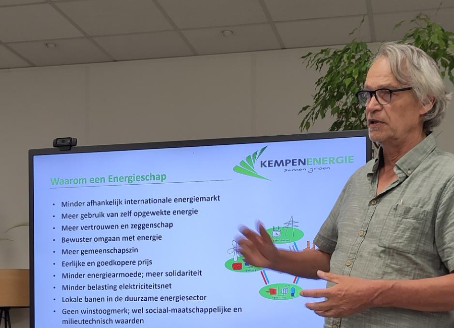 Bijeenkomst over energiegemeenschappen